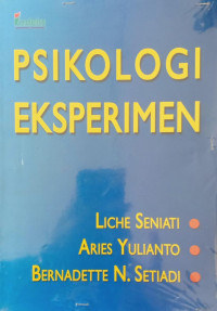 PSIKOLOGI EKSPERIMEN