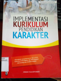 IMPLEMENTASI KURIKULUM PENDIDIKAN KARAKTER